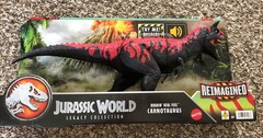 Jurassic World Legacy Collection Reimagined Roarin’ Real Feel Carnotaurus Action