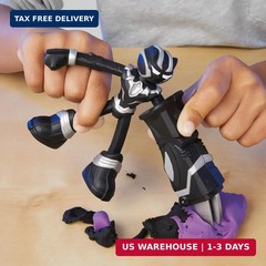 Play-Doh Marvel Hero Adventure Playset, 3 Marvel Action Figures with Wearable To