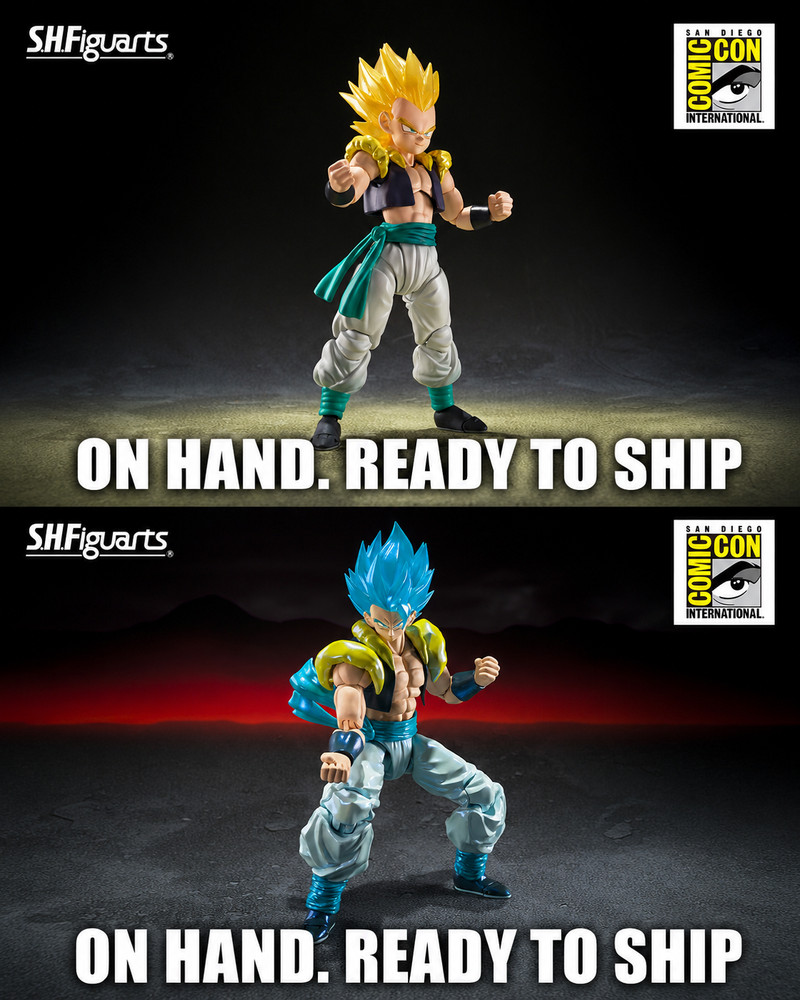 SDCC 2026 Event Exclusive S.H.Figuarts Dragon Ball Gogeta, Gotenks READY TO SHIP