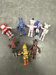 Funko Five Nights at Freddy’s Mini 2″ Figure FNAF Lot of 8 Nightmare Freddy Foxy