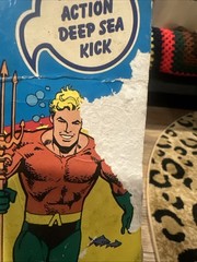 AQUAMAN DC Super Powers Collection Action Figure Rare 1984 Kenner (see Photos )