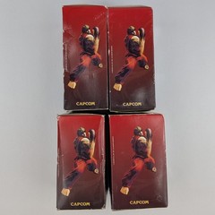 Fanhome Street Fighter Figures Lot Of 4 Yun 35 Urien 48 Rolento 40 El Fuerte 42