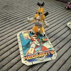 Medabots Action Figure Lot Set Metabee Warbandit Stingray Belzelga Plastic