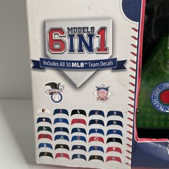 Laser Pegs Lighted Construction Set 6 In 1 Models 30 MLB Team Decals NEW