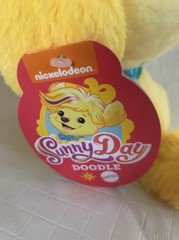 Nickelodeon Sunny Day 6” DOODLE PUPPY PLUSH PET SOFT N STYLISH NEW Stitched