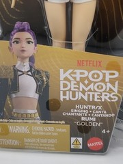KPop Demon Hunters HUNTR/X Rumi Golden Singing Doll Mattel Netflix New Sealed