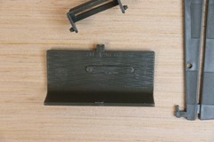 GI Joe Killer Whale PARTS Lot: Depth Charge Release Enginve Cover, Broken Vanes