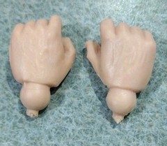 1960’s-70’s Marx Johnny West Pair of Closed Hands Nice Cond