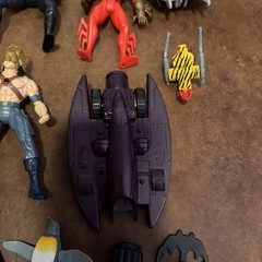 Lot Of 9 Vintage 1990’s Batman Kenner Action Figures Loose With accessories