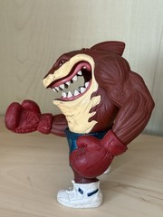 Street Sharks 1995 “Slammer” Action Figure Street Wise SLAMMU Boxer