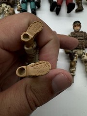 Vintage Military Action Figure Lot 58 Mixed Army Soldier Figures Chai Mai