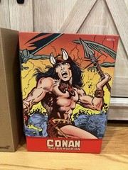 CONAN THE BARBARIAN MARVEL 1ST COMICS APP SUPER7 ULTIMATES FIGURE W/ WEAPONS