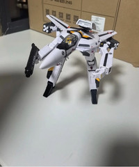 Valkyrie Factory Macross Arcadia Vf-1s Roy Focker Painted Deformable Model 1/60