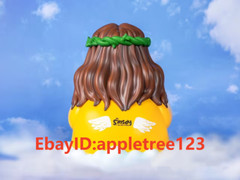 Fat Lane Mr.SinsDy DON’T DO BAD THINGS SOFUBI Yellow Figure Sofubi H20CM/7.9in