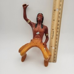 Vintage 1950s Hartland Plastics Roy Rogers Dale Evans Chief Thunderbird Figures