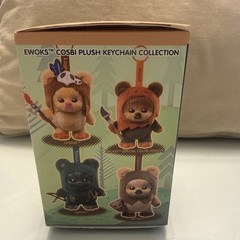 NEW Sealed Star Wars Ewok Cosbi Plush Keychain Mystery Blind box