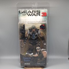 NECA Gears of War 3 Damon Baird Retro Lancer Figure NEW