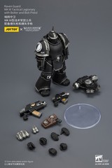 JOYTOY Warhammer 40K 1/18 Raven Guard Dark Fury & Mor Deythan & MK III & MkVI