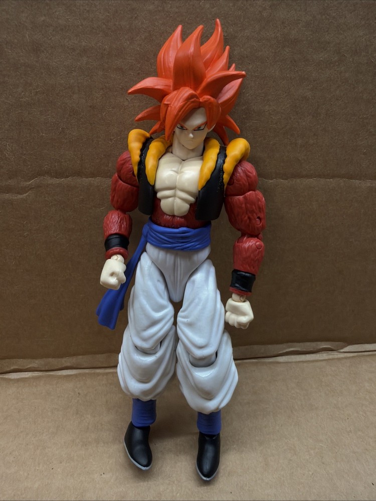 Bandai Dragon Ball Super Dragon Stars Super Saiyan 4 Gogeta 6″ LOOSE NO TAIL