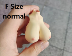 1/12 Female Replacement Big Huge Breast Cover Model For 6” Action Figure Body