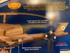 Vintage 2000 G.I.JOE LOCUST (XH-1) includes WILD BILL figure FACTORY SEALED