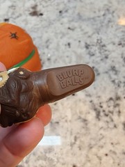 1991 ERTL Blurp Balls RETCH-A-RAT TOMCAT “Puff Ball” Cat Figure | Mad Balls RARE
