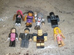HUGE LOT OF ROBLOX CHARACTER FIGURES AND ACCESSORIES