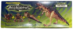Transformers Animorphs Giant Tri-Rex 1999 Action Figure NEW Jake~Marco~Cassie T