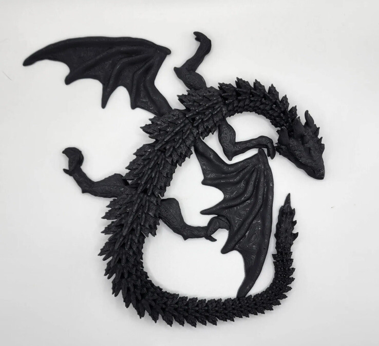 Articulating Flying Dragon 3D printed