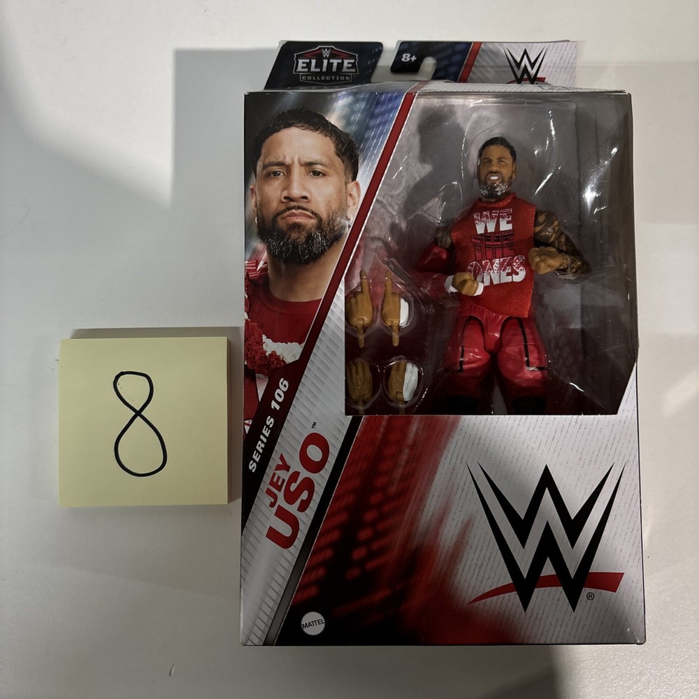 WWE Elite Jey Uso Bloodline Main Event Jey Yeet! Series 106 Mattel Action Figure