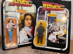 back to the future scarce jennifer parker figure and marty mc fly n bonus
