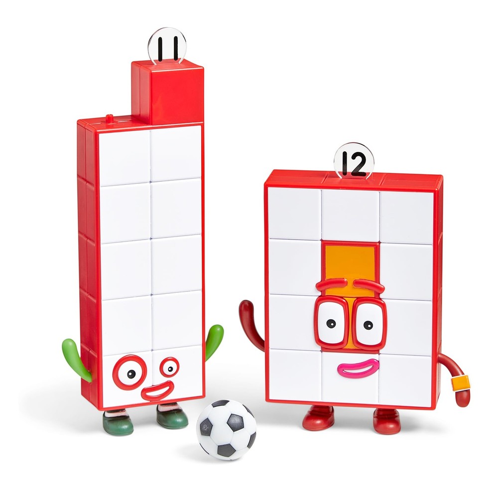 hand2mind Numberblocks Friends Eleven and Twelve Figures, Numbers for Toddler…