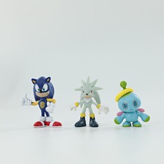 Sonic The Hedgehog Action Figures 12PCS Sonic Party Favors Cake Toppers