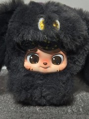 Jotoys Q.kid Emotional Hairy Monsters Plush Blind Box Figure Courage