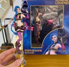Official League of Legends LOLCMGE Jinx Model FIGURES In Stock