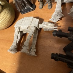 VTG Star Wars Lot Figures & Misc Star Wars Weapons Metal Plastic PVC Rubber GUC