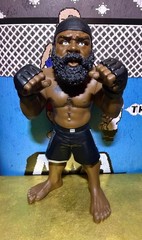 UFC Kimbo Slice Figure Round 5 Series 2 Rare Toy 2025 Panini Contenders PFL Card