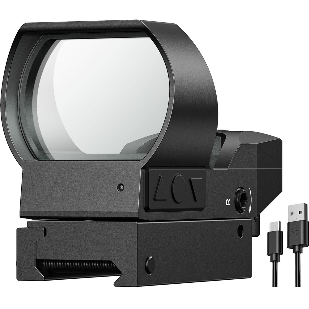 EZshoot Rechargeable Motion Awake Multiple Reticle Red Green Dot Sight, 40mm …