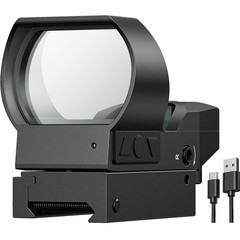 EZshoot Rechargeable Motion Awake Multiple Reticle Red Green Dot Sight, 40mm …