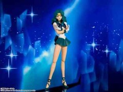 S.H. Figuarts Sailor Moon Neptune Pretty Guardian Animation Color Figure Bandai