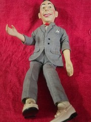 Vintage 1987 Pee-Wee Herman Talking Pull String Doll 16” Paul Reubens Work Voice