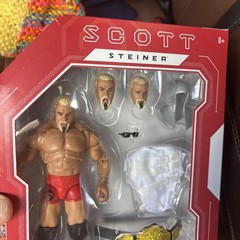 WWE ULTIMATE EDITION Monday Night War Exclusive Scott Steiner Action Figure NEW