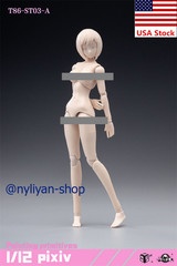 86TOYS T86 1/12Female Pale Suntan Joint Flexible Body For 6”Action Figure Model