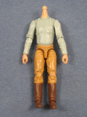 Dime Novel Legends 1:18 scale (4″) action figure Buck-A-Roo #3 blank body