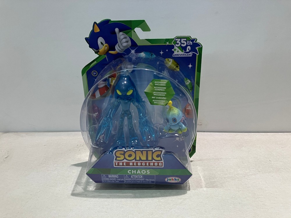 Sonic the Hedgehog Chaos with chao figures Jakks Pacific Sonic 35th Anniversary