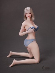 LDDOLL 28M 1/6 Steel Bone Finger Bone Seamless Flexible Body For 12″Figure