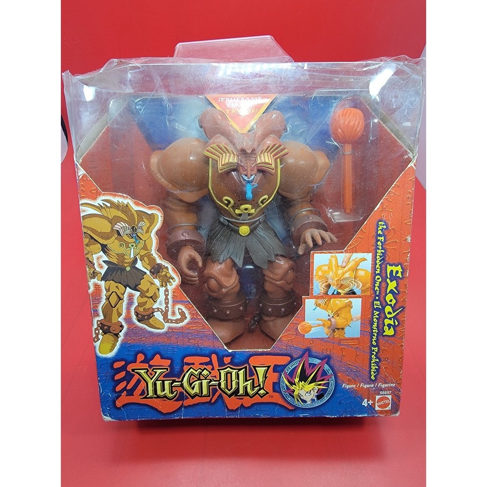 Vintage Yu-Gi-Oh Exodia Action Figure Mattel Kazuki Takahashi Sealed Yugioh 2002