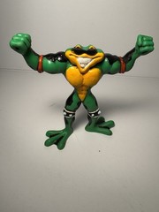 Nintendo Battletoad RASH Bendable Figure Just Toys 1992 Rare Ltd.
