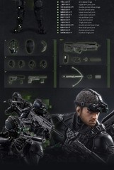 CCS FigScript Splinter Cell Sam Fisher 1/12 Action Figure In Stock