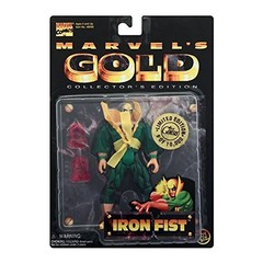 Iron Fist 7 Action Figure Marvel Gold Collectors Edition